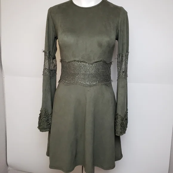 Romeo & juliet couture dress olive - Picture 1 of 11